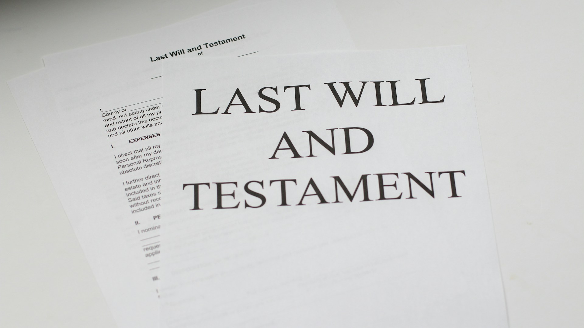 Last Will and Testament